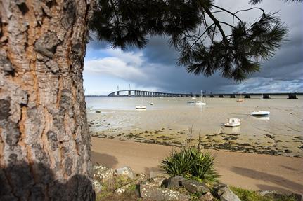 The Loire estuary at St-Brevin-les-Pins	© V.Joncheray